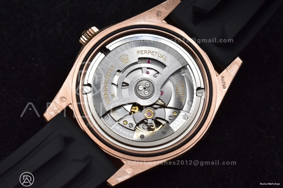 Best A23J Gray Upgraded Oysterflex Skydweller RG 1104 Edition Strap on Noob Dial 1012